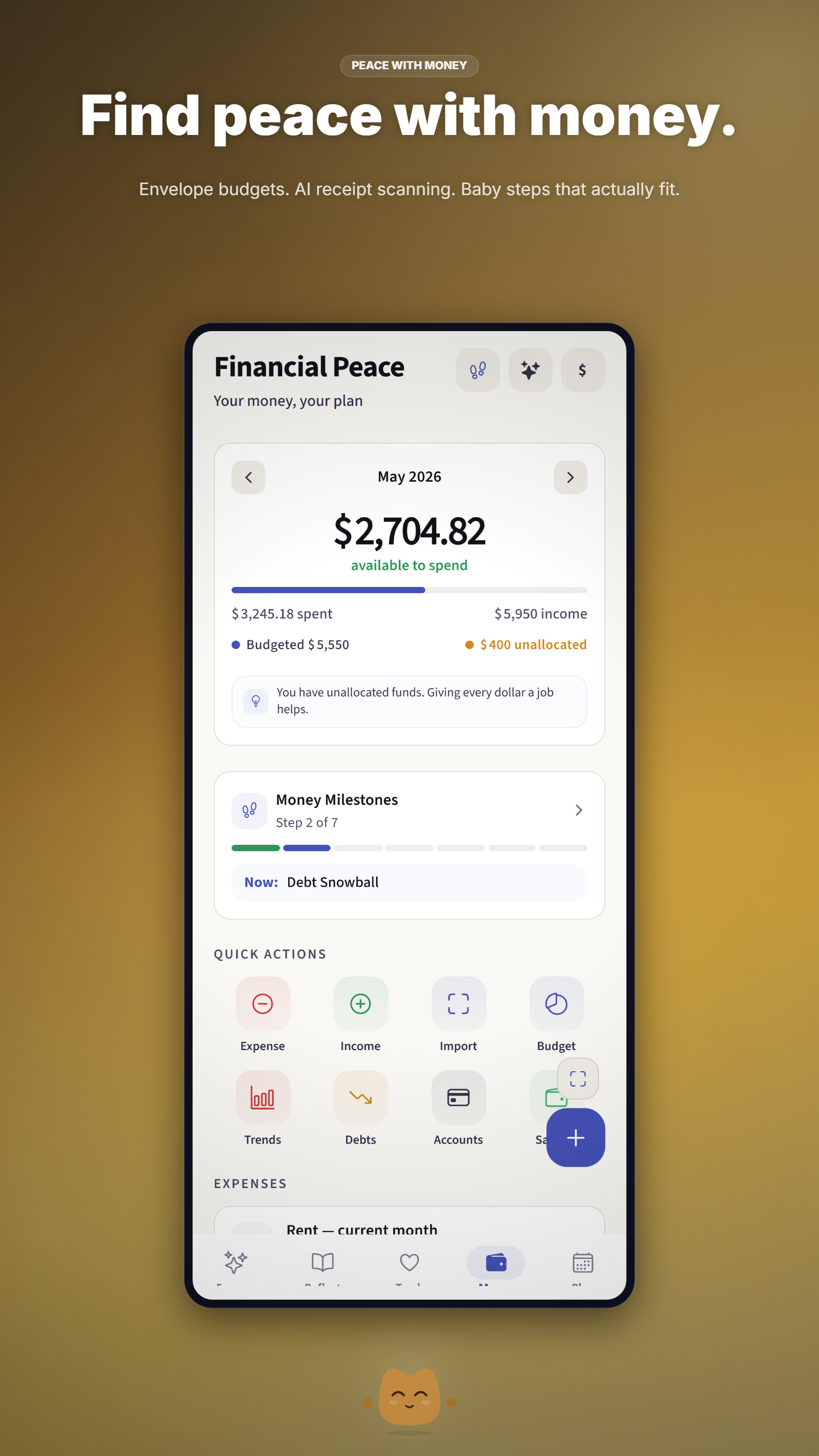 dayhelm financial wellbeing tracker helping manage money anxiety with compassionate budgeting tools